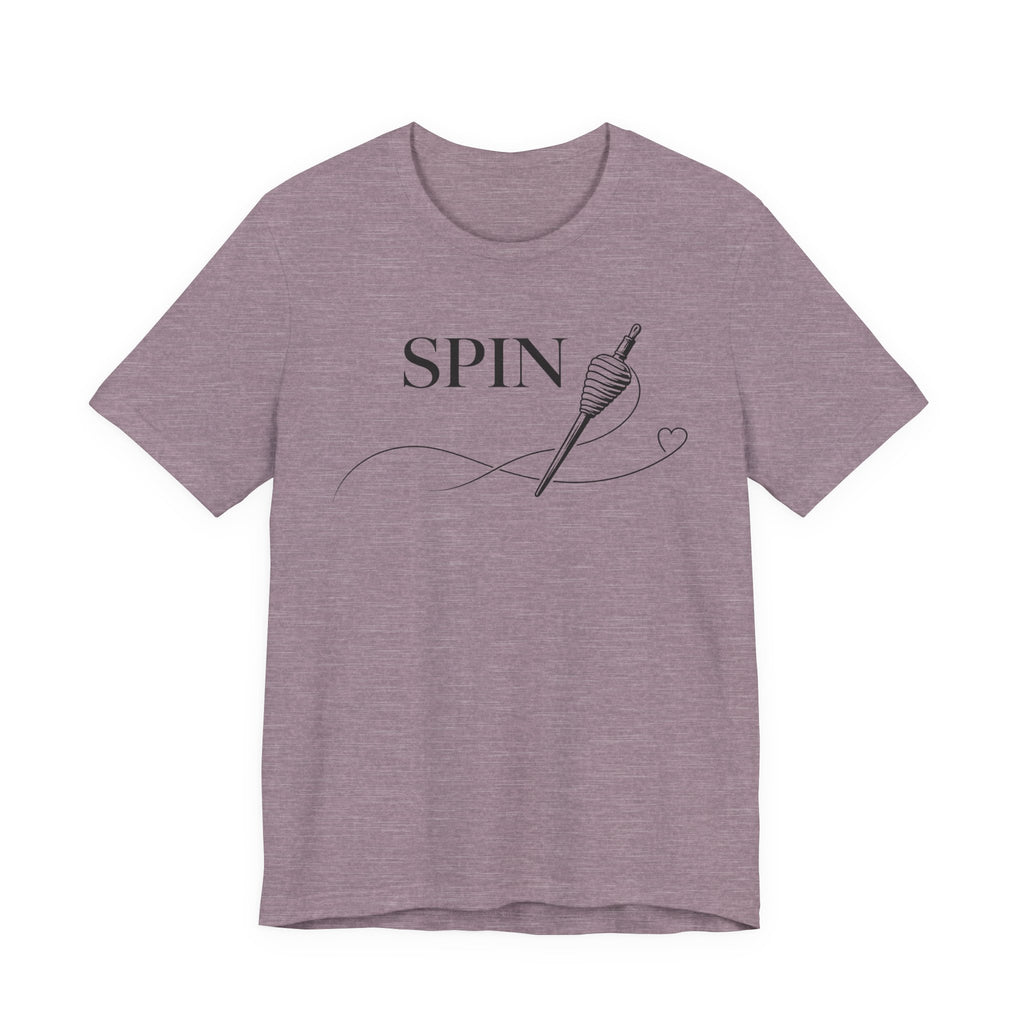 Spin (Fiber Arts Tee Shirt)
