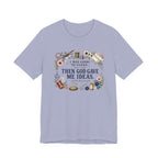 I Was Going to Clean - Then God Gave Me Ideas (Christian Sewing Tee)